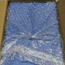 DEHVEN Large Bamboo Stash Box Decorative, Brush, 3 Jar, Storage Box with LockBlue