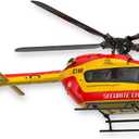 C190 H145 6CH Remote Control Helicopter Aircraft for Adults Beginners RC Heli Single Rotor No Ailerons Maintain Altitude Hover/Optical Flow Positioning RTF 335MM (Yellow 2-Battery), 33.02 cm