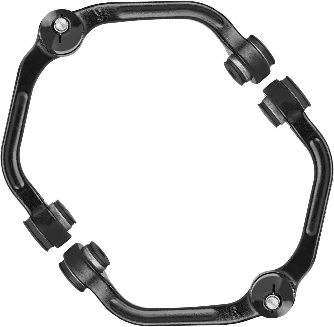 Set of 2 Right Left Front Upper Control Arms Set with Ball Joints (1 Piece Design with Coil Spring Suspension) Fit for 1998-2011 Ford Ranger(RWD) 2001-2010 Mazda B2300 1998-2001 B4000 K80052 K80054