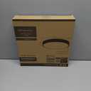 Matte Black Flush Mount Ceiling Light, 3000-5000K 13inch Modern Bedroom Lighting Fixtures Ceiling Mount, Dimmable Overhead Led Light Fixture for Hallway Bathroom Stairwell, ETL Listed