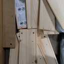 Prepac Rustic Ridge Farmhouse 6-Drawer Double Dresser, Brown Dresser for Bedroom, Chest of Drawers with 6 Storage Drawers, 53.25 wide x 18.25 deep x 28.5 tall, Brown