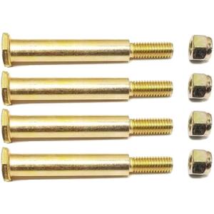 193406 Wheel Bolts and Lock Nuts Fits Cub Cadet Craftsman Husqvarna Replaces 193406 532193406 137644 184219 532137644 738-3056 938-3056 73930600 (4 Pack)