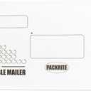 AirTight White Paper Bubble Mailers, Durable, Lightweight, Padded Shipping Envelopes, Pack of 25 (#0 6" X 10")