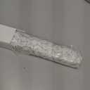 Yingzhao 6 Pcs White Christmas Snowflake Placemats Embroidered Table Placemats Washable Round Snow Flake Table Mats for Xmas Party Winter Holiday Wedding Dinner Decoration