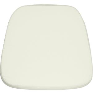Flash Furniture Louise Soft Ivory Fabric Removable Chiavari Chair Cushions for Special Event Chairs (1 Count (Pack of 1))