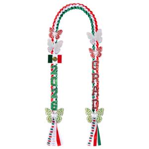 Mexican Graduation Leis 2026,Class of 2026 Graduation Ribbon Lei