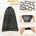 Wrap Cap Hair Net with Satin Bonnet for Silk Press Care-Double Layer Bonnet Adjustable Sleep Cap for Natural Curly Hair