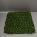 XLX TURF Interlocking Artifical Grass Tiles 18 PCS - 12"x12" Fake Grass Square for Dog Potty Kennel - Indoor Outdoor Turf Self-draining Deck Flooring Decor Balcony Patio - U Shape Buckle System