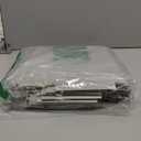 Extra Capacity Plastic Hanging File Folders,12 Pack Reinforced Expanding Hang Folder Letter Size,Accordian Pocket,Heavy Duty 2 Inch Expansion, Hard Hanging Folder Organizer for Office Home,Grey