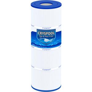 Cryspool 07065 Filter Compatible with CX500-RE, C500, PA50, Ultral-A11, PP-A11, C-7656, FC-1240, 50 Sq. Ft Pool Filter Cartridge, 1 Pack