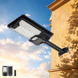 1-Pack Solar Street Lights Outdoor Waterproof Motion Sensor Lights
