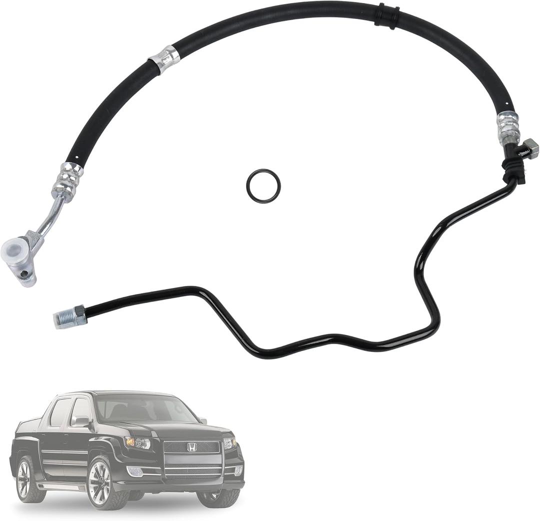 Power Steering Pressure Hose Assembly Compatible with Honda Ridgeline