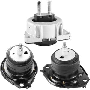 Pexulys 3Pcs Engine Motor Mount & Transmission Mount Set, For Jeep Grand Cherokee 3.6/5.7/6.4L 2011-2021, For Dodge Durango 2013-2021 3.6/5.7L, Replace OE: A5611, A5611, A5488