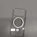 TORRAS Ostand for iPhone 17 Pro Case Clear Magnetic, Fit for MagSafe, 4X Military Drop Protection, Camera Control, Slim Phone Case for iPhone 17 Pro with Kickstand, Anti Yellowing Cover 6.3", Clear