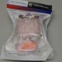 KOREDA Compatible with AirPods Case Cover, Funny Suitcase Design Case for Airpods 2nd Generation/1st Generation, Cute Fashion Protective Hard Case for Women Men with Keychain Pack of 2