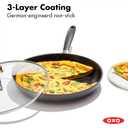 OXO Good Grips Hard Anodized PFOA-Free Nonstick 12" Frying Pan Skillet with Lid Black