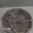 Wooden Crescent Sun Moon Shelf Wall Decor - Decorative Boho Home Hanging Display Shelf for Bedroom, Dorm, Nursery - Easy Mount Storage for Crystals and Essential Oils - 14 x 14 x 3.5