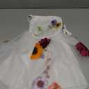 OBEEII Toddler Baby Girls Flower Girl Dress Spaghetti Straps Embroidery Tutu Dress Princess Pageant Birthday Summer Sundress, 18/24M