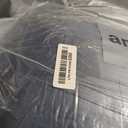 6 Pack Chair Cushions for Dining Chairs Chair Pads Cushion for Kitchen Office Tufted Square Seat Cushion with Ties 16" Navy Velvet