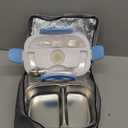 Electric Lunch Box for Men, Women & Adults - 80W Fast Heating - Heated Lunch Box with Dual 1.5L SS Containers - Portable Food Warmer for Car, Truck, Office (Black)