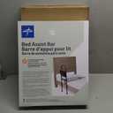 Medline Bed Assist Bar with Storage Pocket, Height Adjustable Bed Rail for Elderly Adults, Assistance for Getting In and Out of Bed at Home