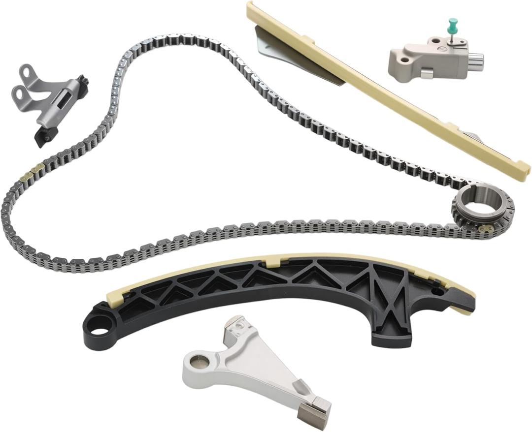 1.5 Engine Timing Chain Kit for 2018-2021 Accord, for 2017-2021 CR-V, for 2016-2021 Civic 1.5L L4 DOHC Turbo Engine L15B7 with Chain Tensioner Guide Replace 14520-59B-003, 14550-59B-000