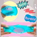 Stress Cube Fidget Toys Adults - Sensory Toys for Kids with Autism Stress Ball - Glow in The Dark Blobfish Inside, Squishy Sensory Toy, Stress Relief Toy for Halloween, Christmas & Birthday Gift