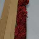 Hananona 12 Pcs Artificial Chrysanthemums Flowers Burgundy Red Flowers, Fake Mums Silk Flowers for Spring Home Decor Christmas Floral Arrangement Halloween Table Centerpiece (12, Burgundy)
