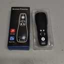 Presentation Clicker Wireless Presenter Remote for PowerPoint, Powerpoint Clicker with Volume Control PowerPoint Slide Advancer for Mac, Computer, Laptop-E600