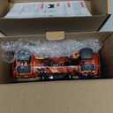 CHENGDAO Controller for PS3 Controller 2 Pack for PlayStation 3 High-Performance Wireless Controller with Double Vibration Motion Control, Flame&Wolf