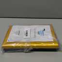 Merchandise Bags Black and Gold Color 200 Count 9"x12" Size 1.5Mil Thick With Handles