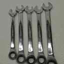GEARWRENCH 5 Pc. XL Locking Flex Head Ratcheting Combination Wrench Set, Metric - 85698