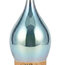 Porsene Oil Diffuser 3D Glass Aromatherapy Ultrasonic Humidifier 100ML, Chrome