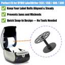 Label Spool Assembly Compatible with DYMO LabelWriter 550, 450, 400, 300 Series Replacement Label Roll Holder, Durable Spindle Accessory