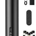 Waterless Scent Diffuser Starter Kit  Two-Fluid Nano Tech 1000 Sq Ft Coverage, Aromatherapy Essential Oil Diffuser for Home, Hotel, Office, Included 5 Scented Essential Oils, Remote Control (Black)