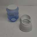 Amazon Basics Gravity Pet Food Feeder for Dogs and Cats, Small, 6-Pound Capacity, Gray