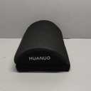 HUANUO Foot Rest for Under Desk at Work, with 2 Optional Covers for Replacing, Double Layer Adjustable Foot Rest for Office, Home, Airplane, Travel