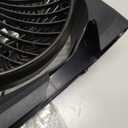 Amazon Basics Air Circulator Desk Fan for Bedroom, Home and Office, 90-Degree Tilt Head, 3 Speed Settings, Cooling, 35 Watts, Black, 11.1"W x 6.3"D x 10.9"H