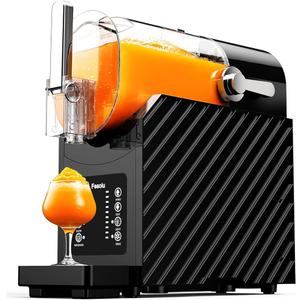 Slushie Machine with Self-Cleaning, 3 Preset Programs Slushie Maker, 88oz Professional Slushy Machine for Home, No Ice Needed Frozen Drink Maker for Frappés, Margaritas & Milkshakes Smoothie