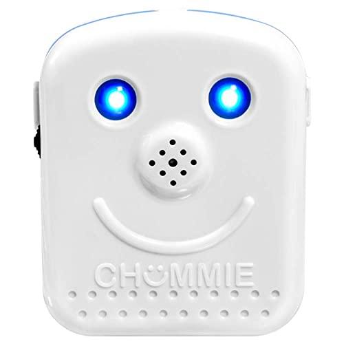 Chummie Premium Bedwetting Alarm for Deep Sleepers - Award Winning, Clinically Proven System with Loud Sounds, Bright Lights and Strong Vibrations, Blue