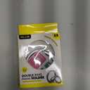 Magnetic Phone Ring MagSafe Phone Grip, Magnetic Cell Phone Stand Holder Finger Ring [Super Magnet] [360 Rotation] [Double Bracket] - Silver 2025 New