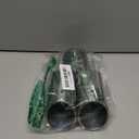 2.5" Inlet Dual Exhaust Tip, Straight Exhaust Pipe with Screw, Stainless Steel Muffler Exhaust, Tail Pipe Muffler Tip, Auto Fashion Modificed Parts, Universal Rear Tip Pipe for Cars (Silver) (1 PC, Silver #Curved Bevel Mouth)