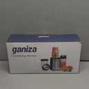 Ganiza Blender for Smoothies, 14Pcs Personal Blender for Shake and Smoothies for Kitchen with 3 Portable Cups (1x24oz & 2X17oz), Single Serve Smoothie Maker, Nutritious Recipe