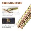 65 Packs Heavy Duty Hollow Wall Anchors with Screws, Loose Hinge and Stripped Hole Repair Kits (8x38mm)