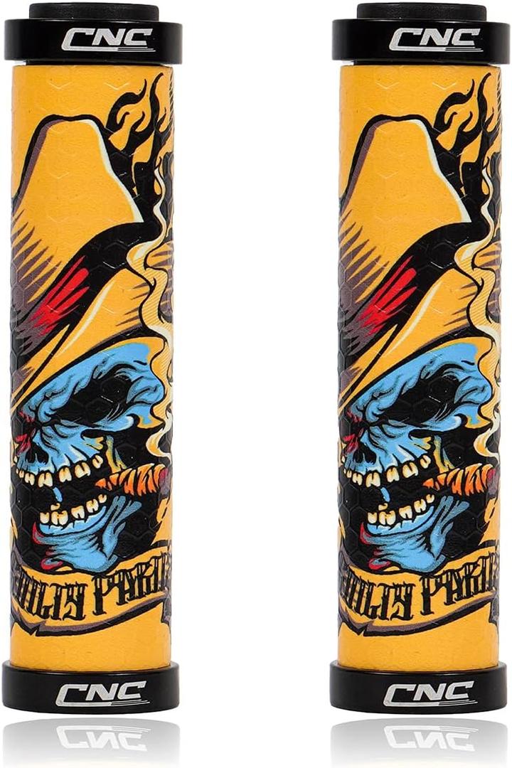 Chooee Silicone Bicycle Grips,Lock on Silica Gel Mountain Bike Handlebar Grips for MTB (HHD) Chooee Silicone Bicycle Grips,Lock on Silica Gel Mountain Bike Handlebar Grips for MTB (HHD)