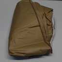 Rectangle Tablecloth,Wipeable Vinyl Tablecloths with Flannel Backing,Plastic Outdoor Oil-Proof Waterproof Table Cloth,Both Indoors and Outdoors (Dark Coffee, 52" x 70")