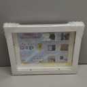 [4-Pack] Kids Artwork Frames Changeable Picture Frames 8.5 x 11 inch Frames for Kids Artwork Front Opening Picture Frames Home Décor Up to 150 Pieces of Kids Art Frame Craft Storage Hanging WHITE