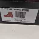 K KomForme Girls Glitter Ankle Boots Side Zipper Chelsea Booties Lug Sole (Toddler/Little Kids/Big Kids) (13 US, Pink