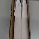 LazBlinds No Tools No Drill Cordless Lift Cut to Size Pleated Paper Blinds for Windows, Light Filtering Clip On Self Adhesive Temporary Window Blinds for Home(36" W x 72" H x 6 Pack, White)