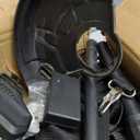 21V Cordless Weed Wacker Lawn Edger, 4.6lbs Lightweight Battery Powered String Trimmer, 4-in-1 Brush Cutter with Metal Blades, Wire Brush & Guide Wheel for Garden Edging (2 Batteries, 2.0Ah)